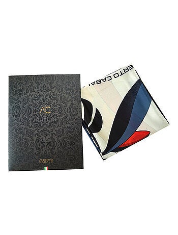 Grand carré de soie Pelican Zoé