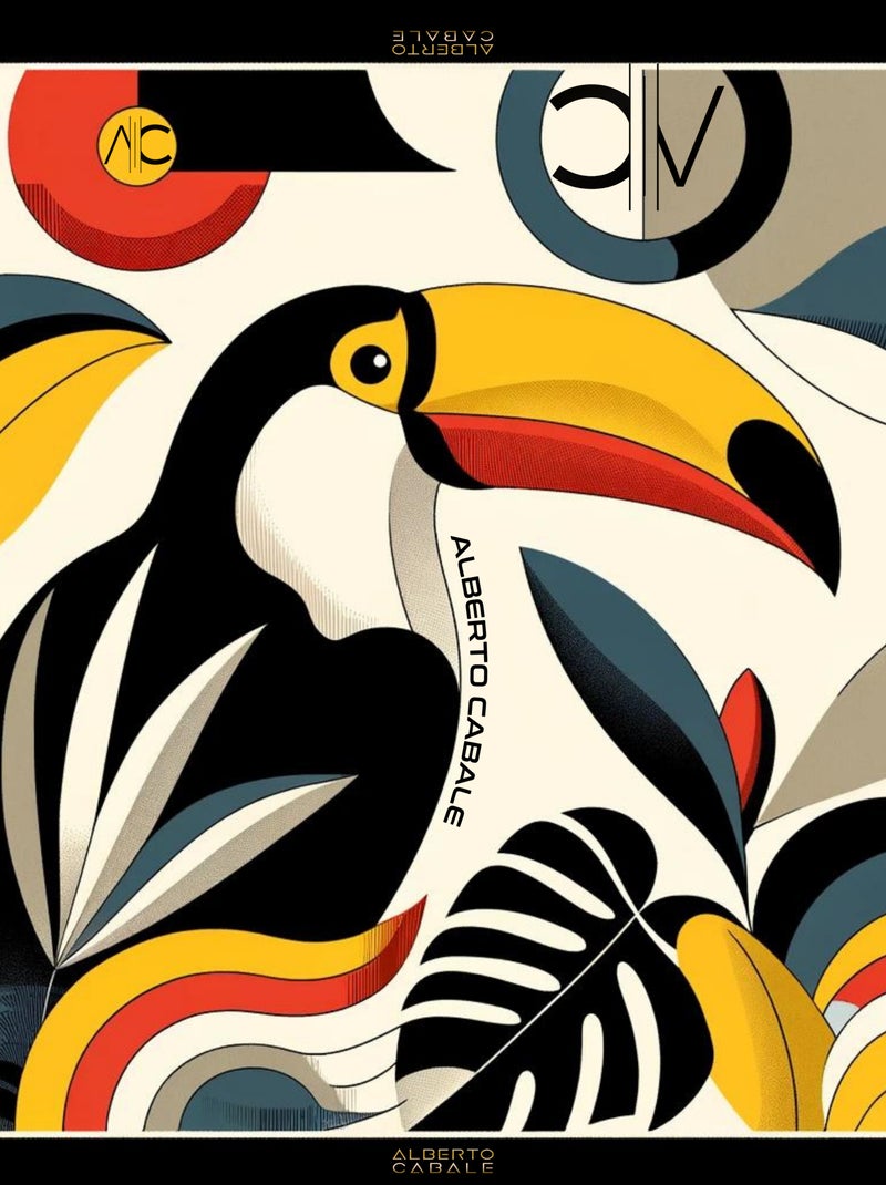 Grand carré de soie Pelican Zoé Noir - Kiabi