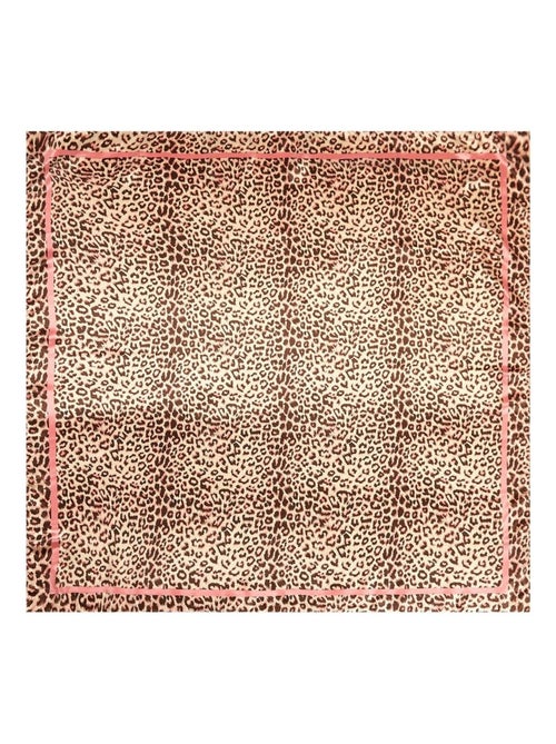 Grand carré de Soie Pink Panther Zoé - Kiabi