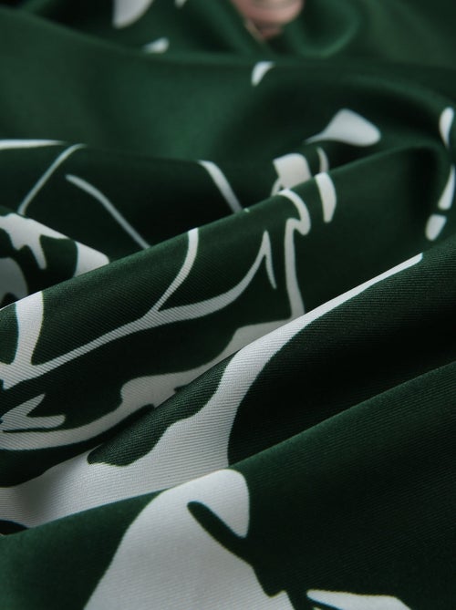 Grand carré de Soie Rose Zoé - Kiabi