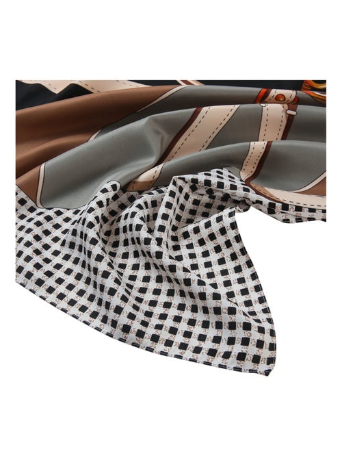 Grand carré de Soie Selling Zoé - Kiabi