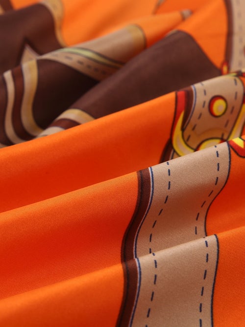 Grand carré de Soie Selling Zoé - Kiabi