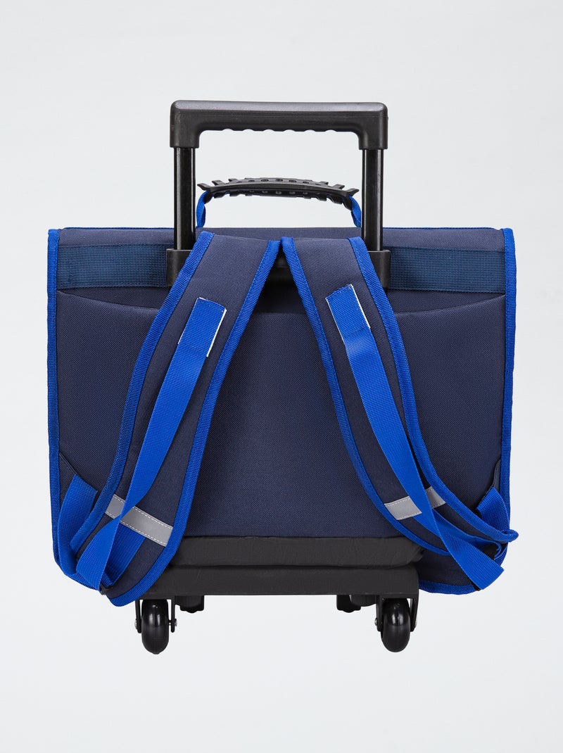 Grand cartable 'Sonic' bleu - Kiabi