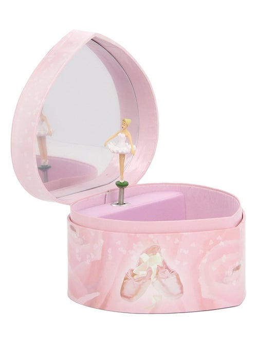 Grand Coeur Musical Ballerine Rose - Kiabi