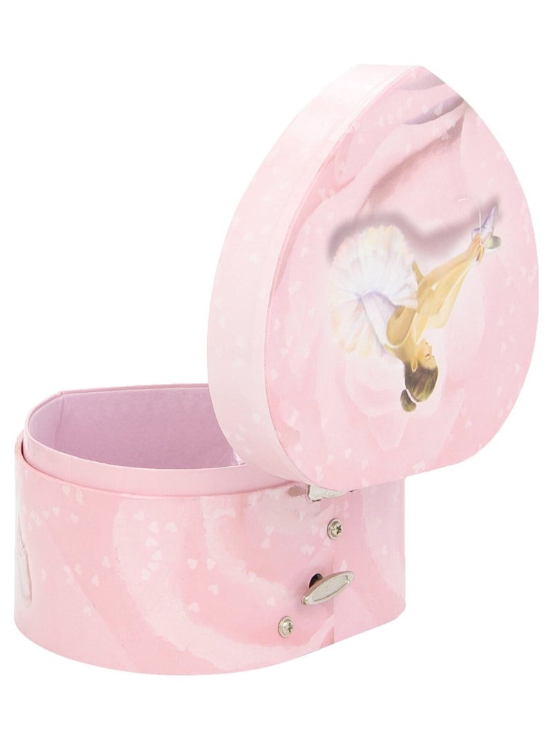 Grand coeur musical ballerine rose Rose - Kiabi