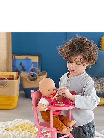 Grand coffret repas pour poupon 36/42 cm