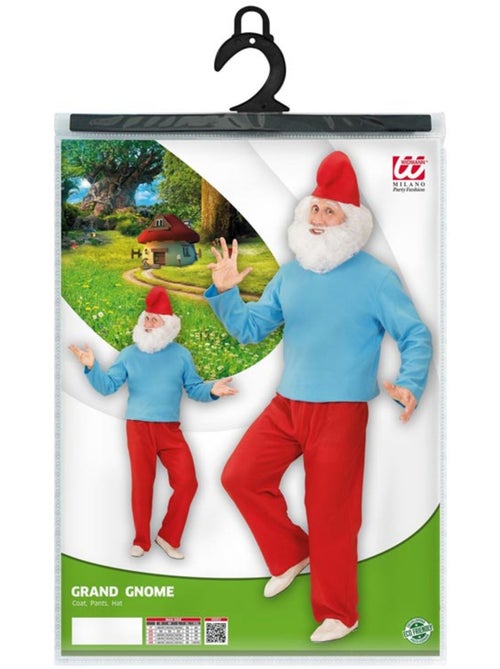 Grand costume de gnome de jardin - Kiabi