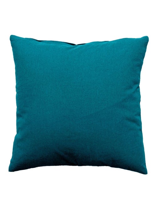 Grand coussin carré déhoussable en coton PANAMA - Kiabi