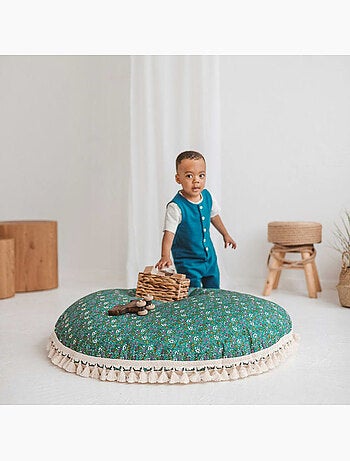 Grand coussin de sol pour coin lecture enfant