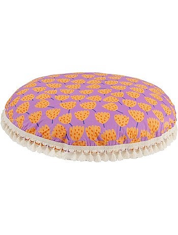 Grand coussin de sol pour enfants avec motif éclatant