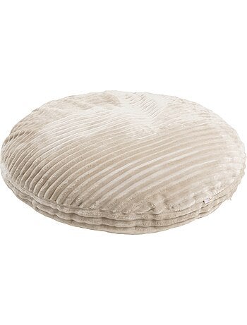 Grand coussin de sol pour enfants en tissu doux style velours côtelé minky