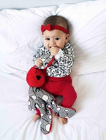 Grand doudou Lapin en Bambou: Le cadeau de naissance parfait SEVIRA KIDS