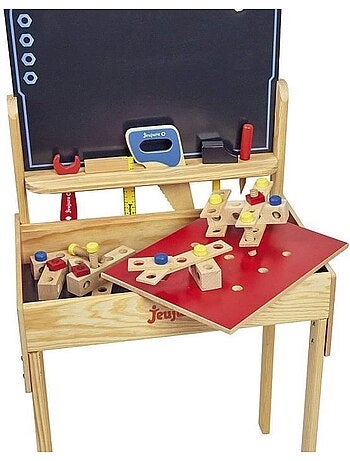 Grand établi en bois