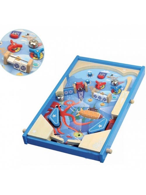 Grand Flipper En Bois Sous La Mer - Kiabi