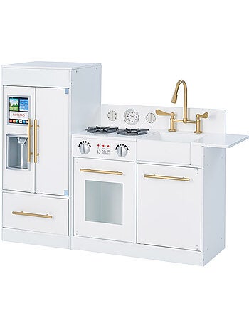 Grand jeu de cuisine en bois pour enfant