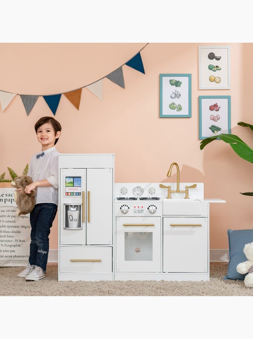 Grand jeu de cuisine en bois pour enfant - Kiabi Grand jeu de cuisine en bois pour enfant - Kiabi