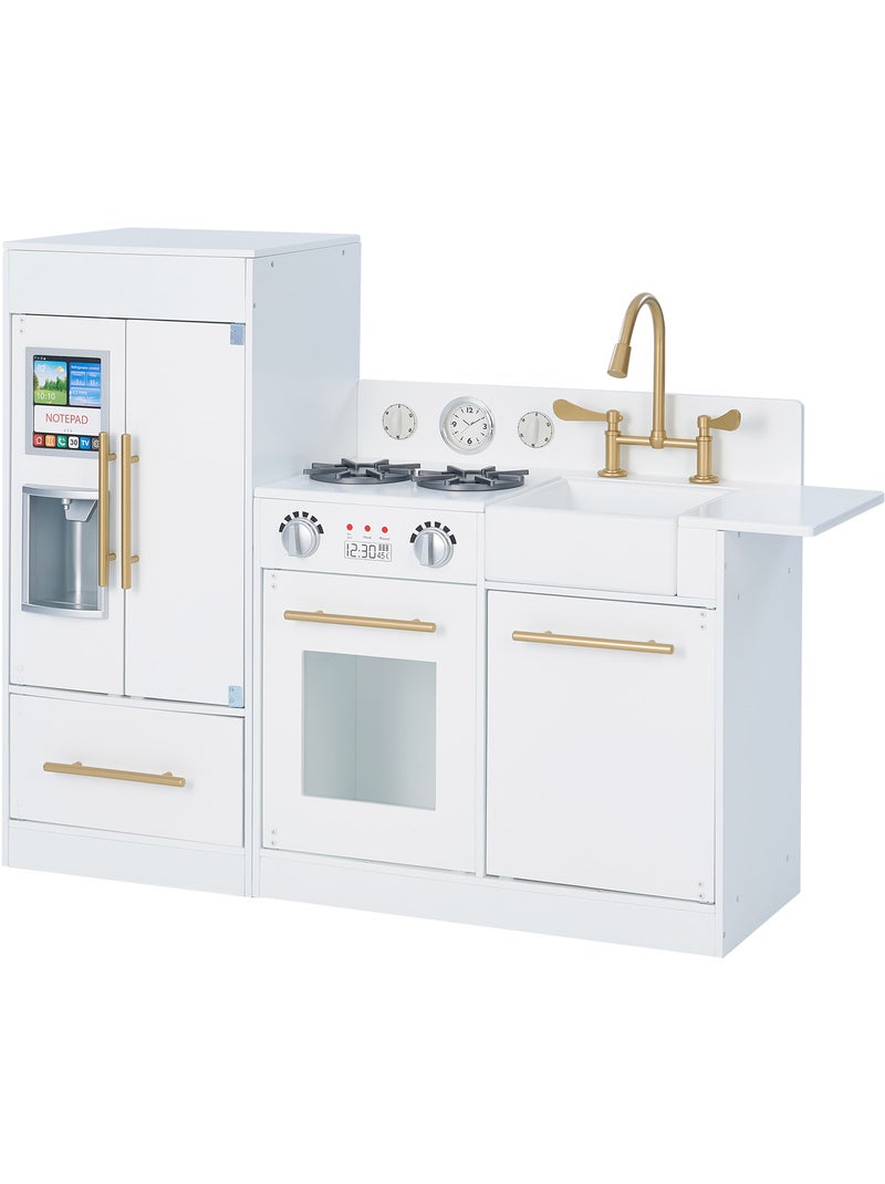 Grand jeu de cuisine en bois pour enfant N/A - Kiabi