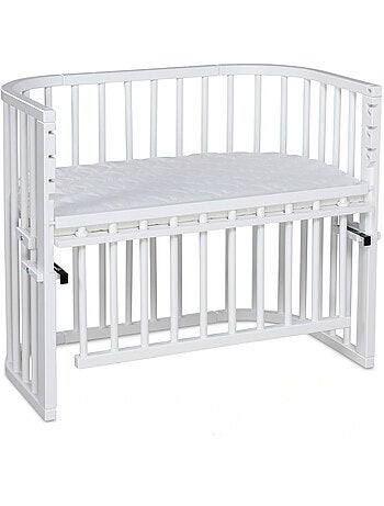 Grand Lit berceau Cododo Blanc avec matelas - Maxi Comfort +