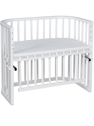 Grand Lit berceau Cododo Blanc avec matelas - Maxi Comfort +