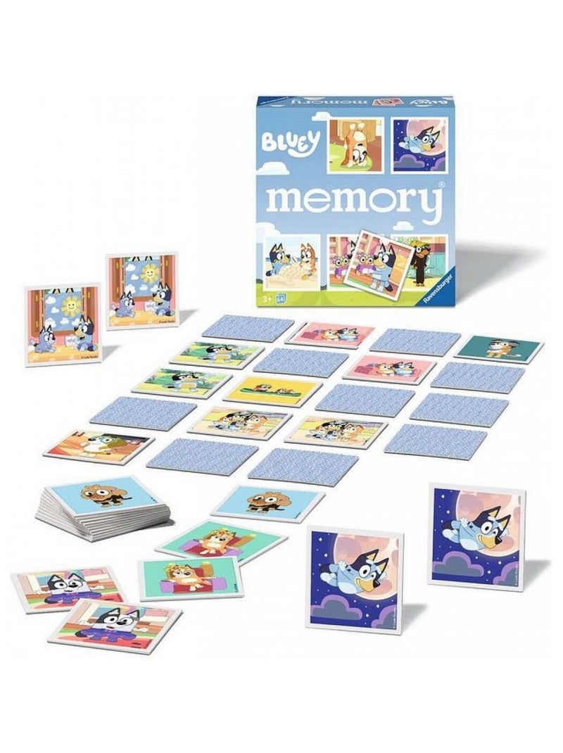Grand memory Bluey - Jeu de memoire N/A - Kiabi