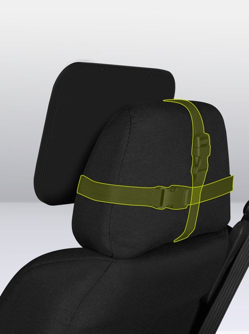 Grand miroir de voiture pour bébé LIONELO - 360° - Rétroviseur - 24,8 x 17,5 cm - Kiabi