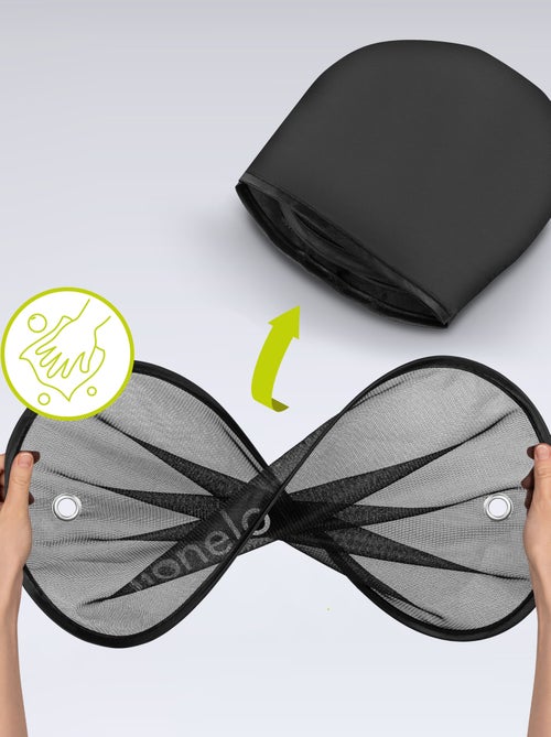 Grand miroir et 2 x Pare-Soleil LIONELO - Protection UV - Kiabi