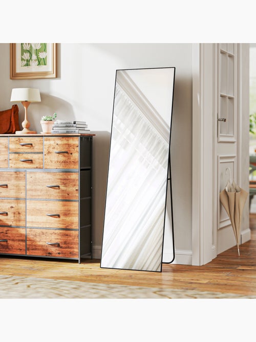 Grand miroir pleine longueur rectangulaire - Kiabi