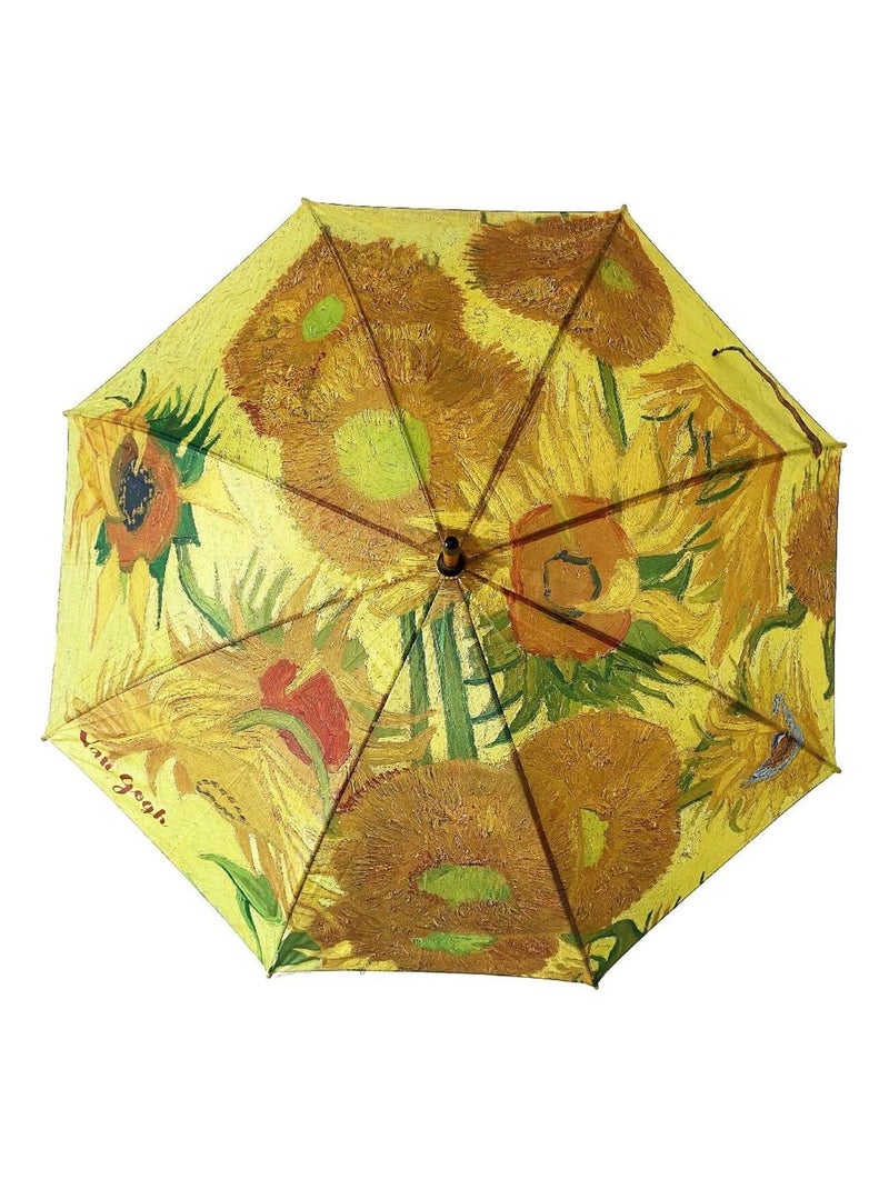 Grand Parapluie Van Gogh Jaune - Kiabi