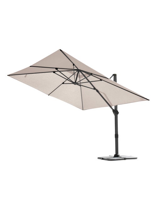 Grand parasol rectangulaire avec rotation 360° - Kiabi