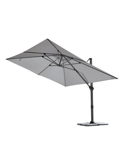 Grand parasol rectangulaire avec rotation 360° - Kiabi