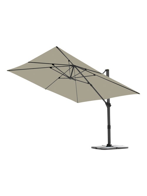 Grand parasol rectangulaire avec rotation 360° - Kiabi