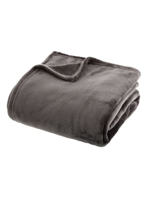 Grand plaid en Flanelle uni - Kiabi