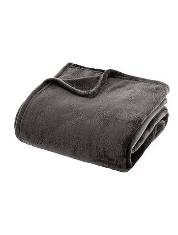 Grand Plaid en flanelle uni