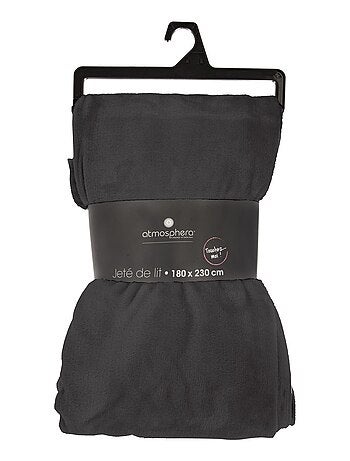 Grand Plaid en flanelle uni