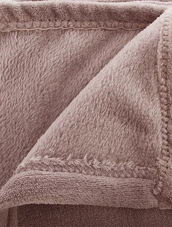 Grand plaid en Flanelle uni