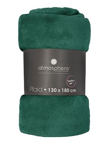 Grand plaid en Flanelle uni