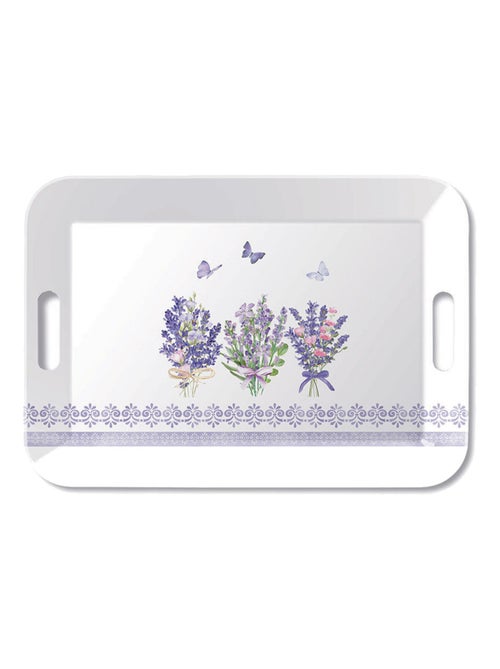 Grand plateau rectangulaire Belle Lavande - Kiabi