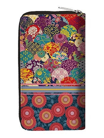 Grand portefeuille Téo Jasmin maiko