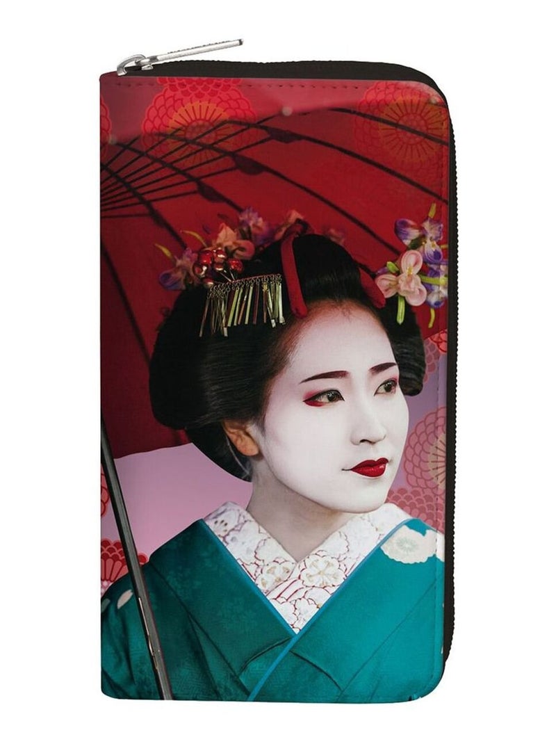 Grand portefeuille Téo Jasmin maiko Multicolore - Kiabi