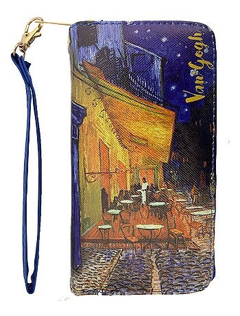 Grand portefeuille Terrasse du Café le Soir de Van Gogh