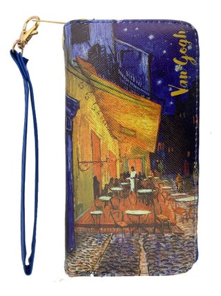 Grand portefeuille Terrasse du Café le Soir de Van Gogh