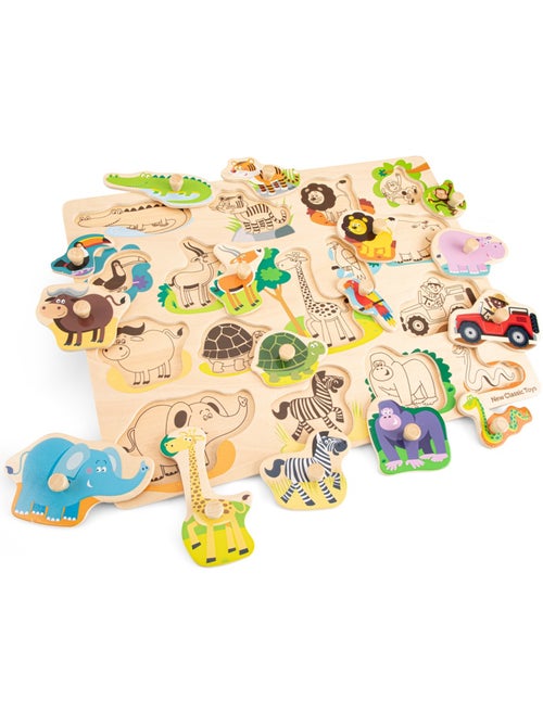 Grand puzzle Véhicules 16 pcs - Kiabi