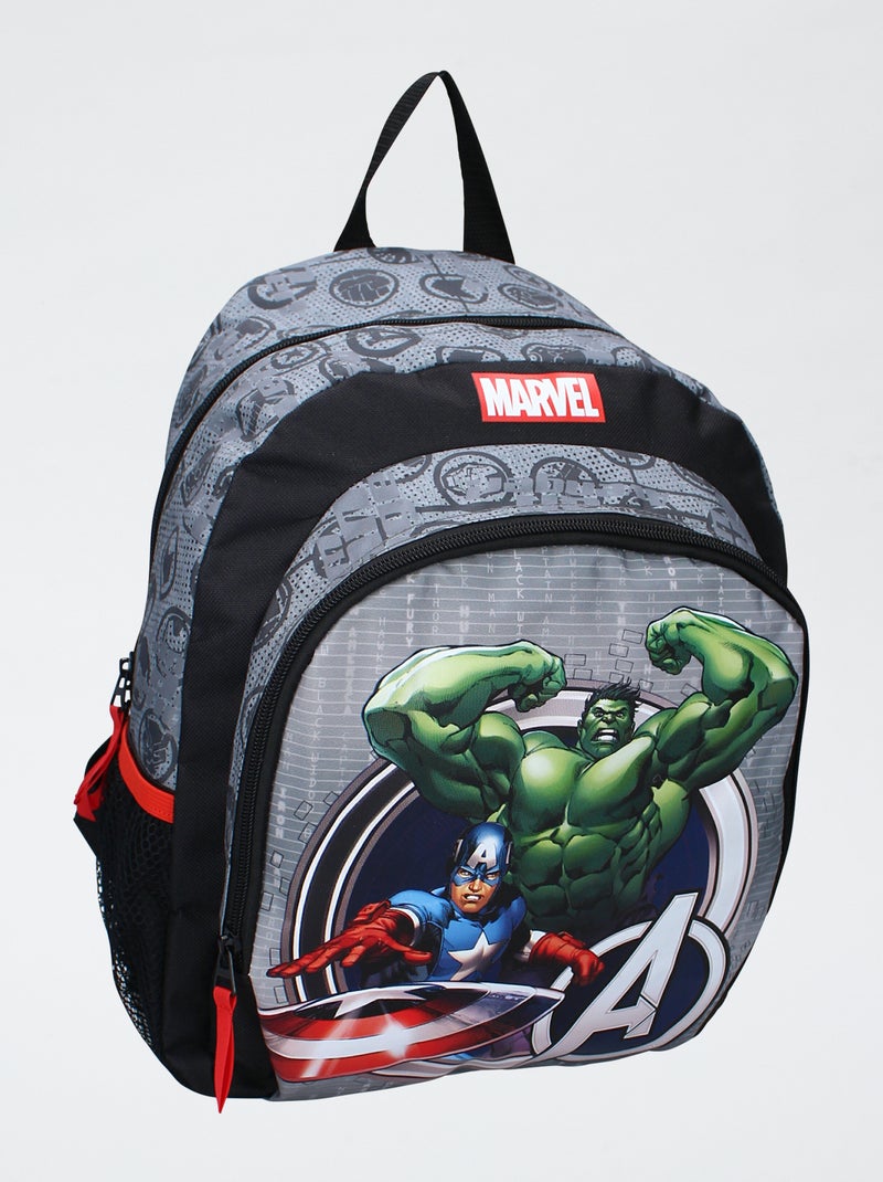 Grand sac à dos 'Avengers' Gris - Kiabi
