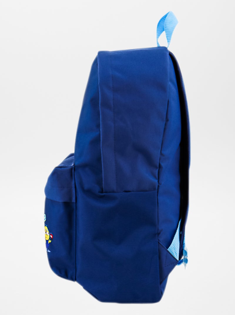 Grand sac à dos imprimé 'Minions' bleu - Kiabi