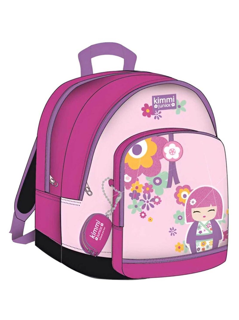 Grand sac à dos Kimmi Junior Rose - Kiabi