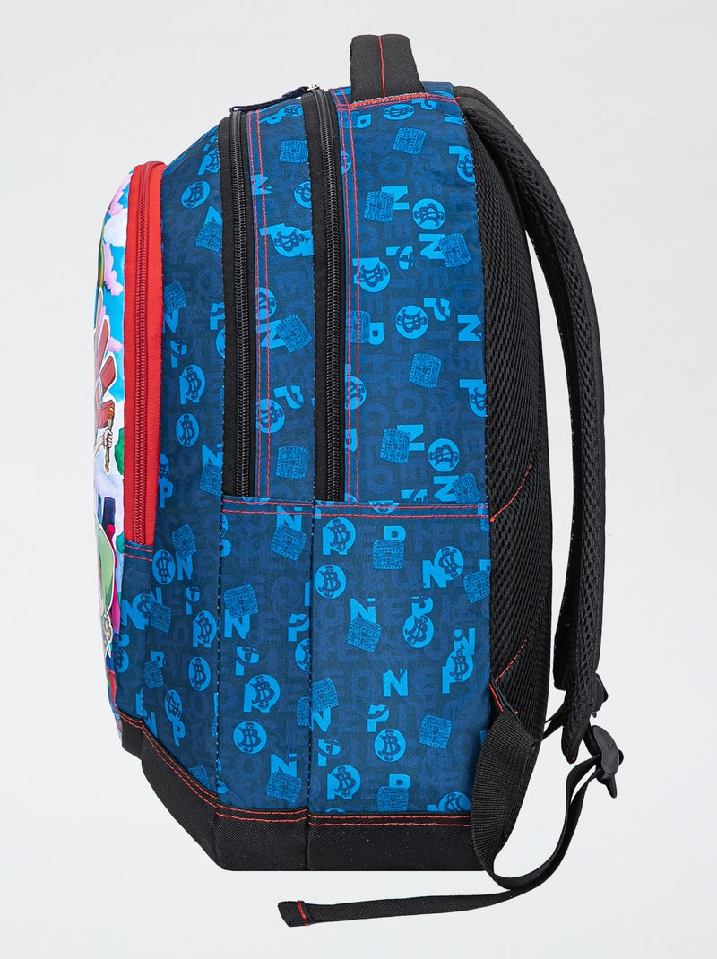 Grand sac à dos 'One piece' bleu - Kiabi