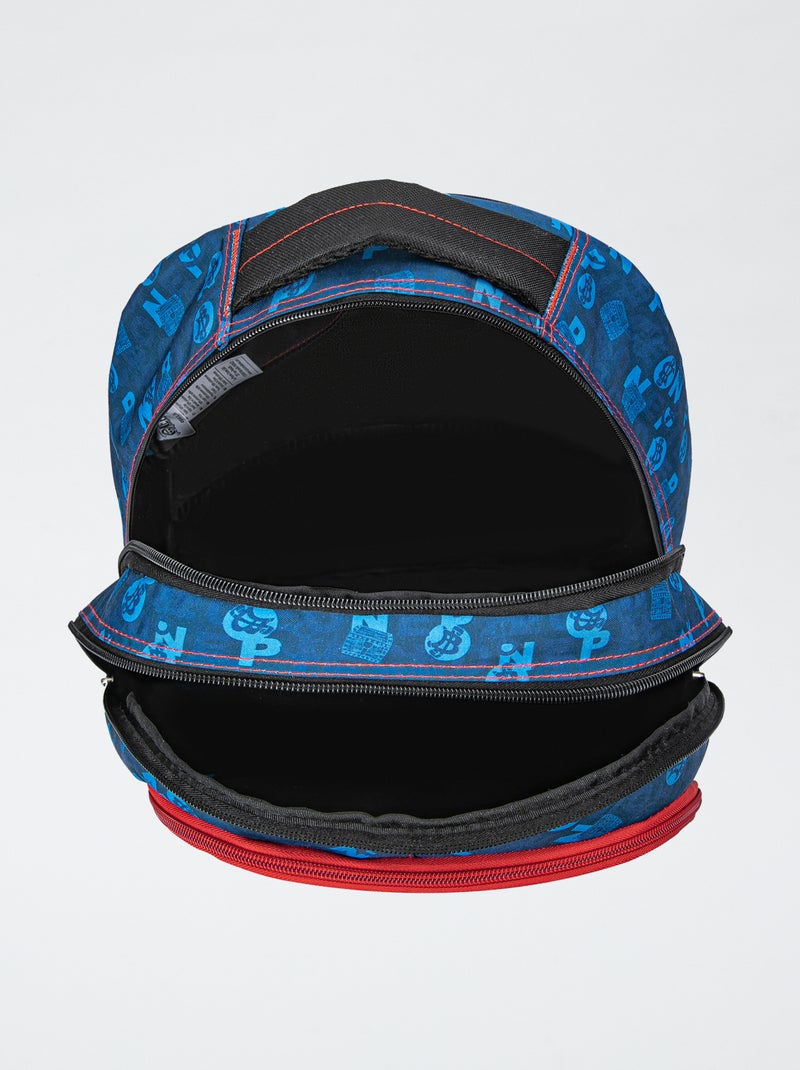 Grand sac à dos 'One piece' bleu - Kiabi