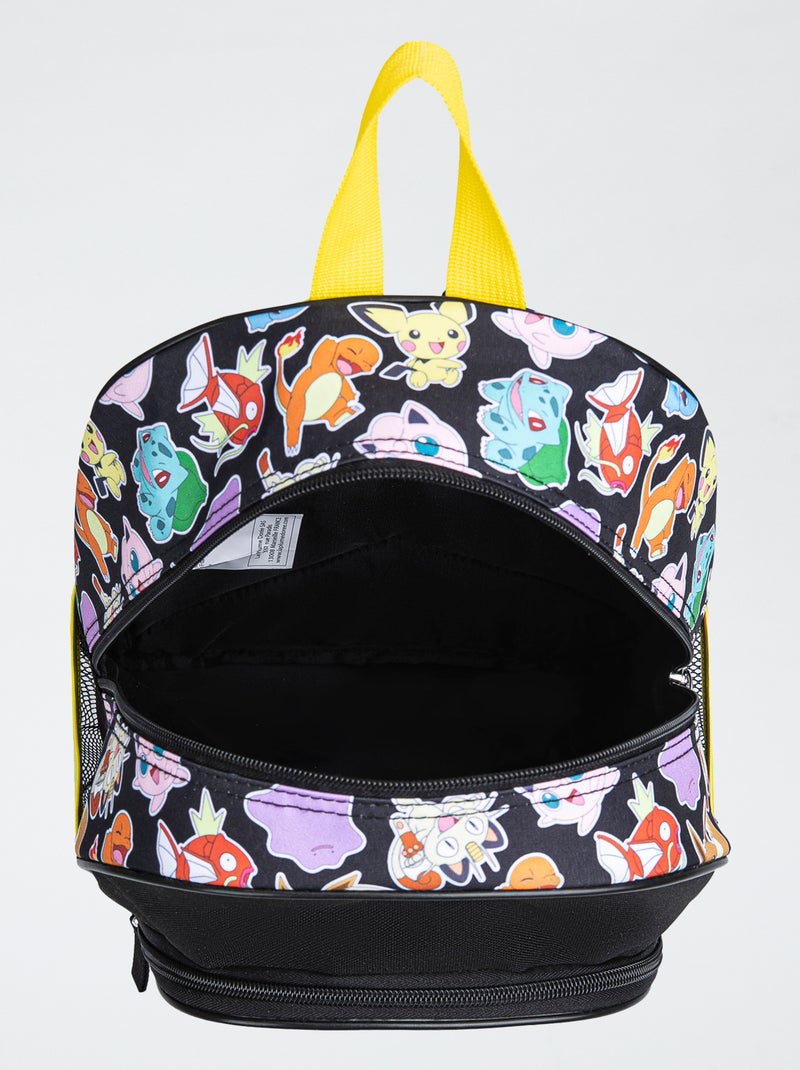 Grand sac à dos 'Pokemon' noir - Kiabi