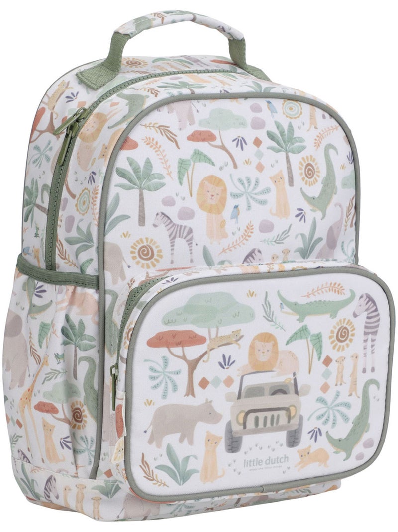 Grand sac à dos Safari Friends Blanc - Kiabi