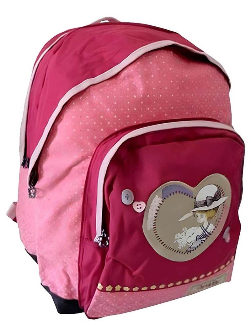 Grand sac à dos Sarah Kay Rose - Kiabi